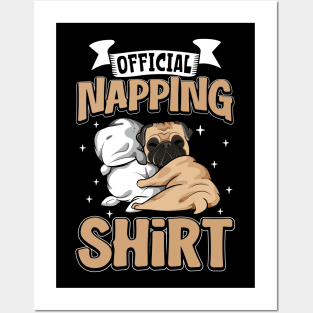 Pug - Official Napping Posters and Art